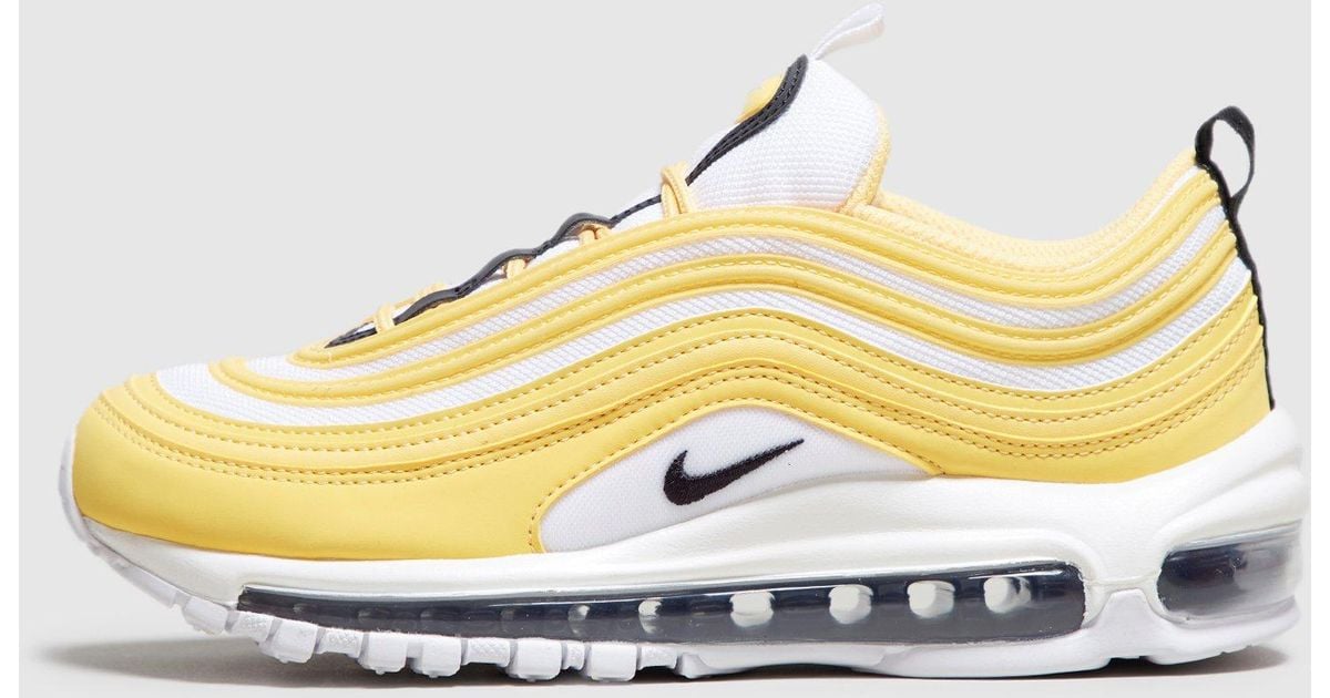 Nike Yellow Air Max 97 Trainers in Yellow - Save 19% - Lyst