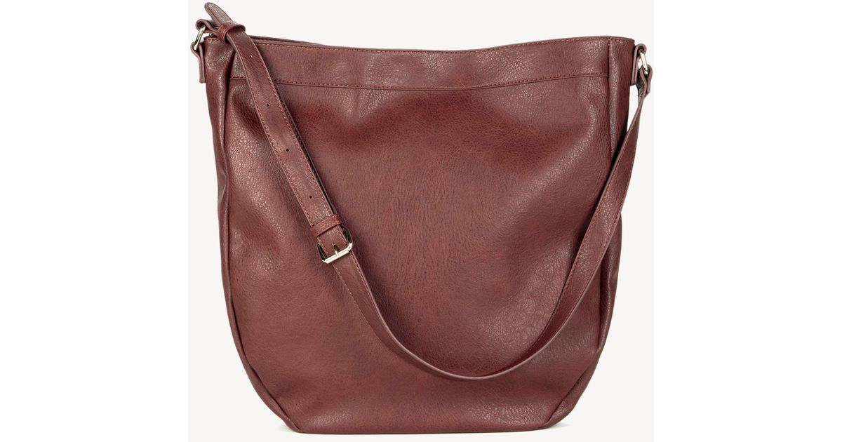Lyst Sole Society Kadence Slouchy Shoulder Bag In Brown