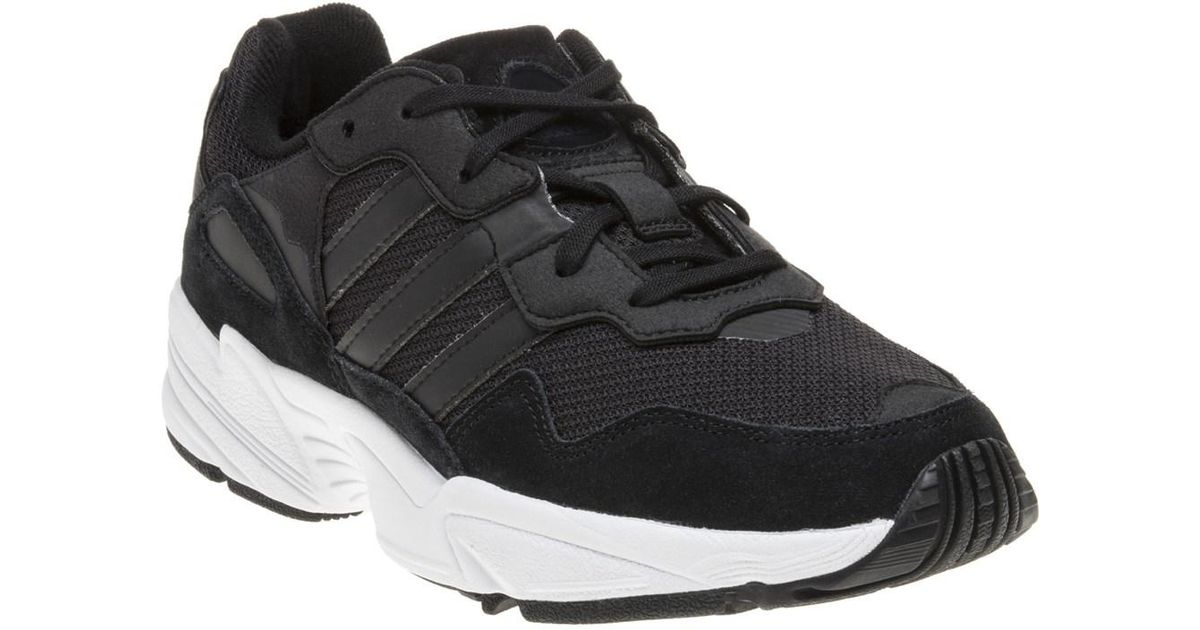 adidas Yung 96 J Trainers in Black for Men Lyst adidas Originals Junior Schuhe Yung 96 J Grey FourGrey