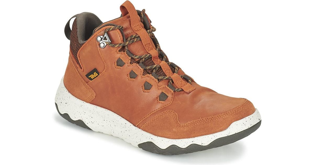 teva men's m arrowood lux mid waterproof hiking boot