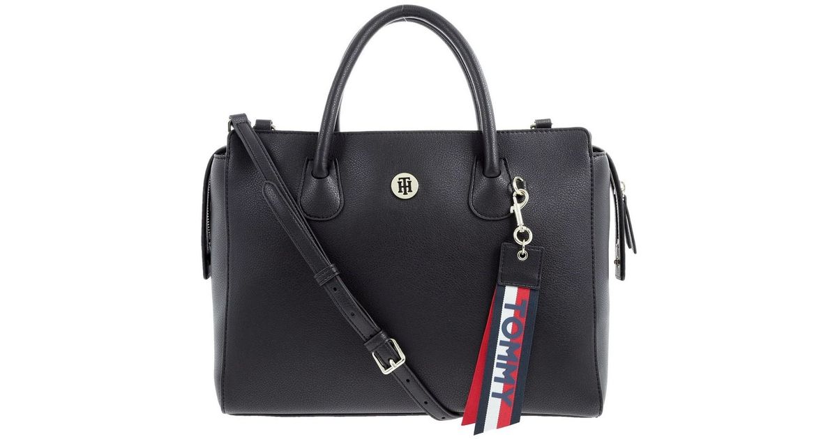 Tommy Hilfiger Charming Satch Women S Handbags In Multicolour Tommy Hilfiger Charming Satch Women S Handbags In Multicolour Black For Men Lyst