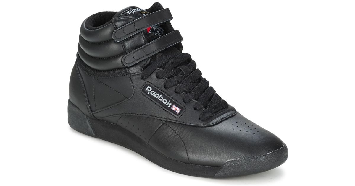 reebok high tops mens black