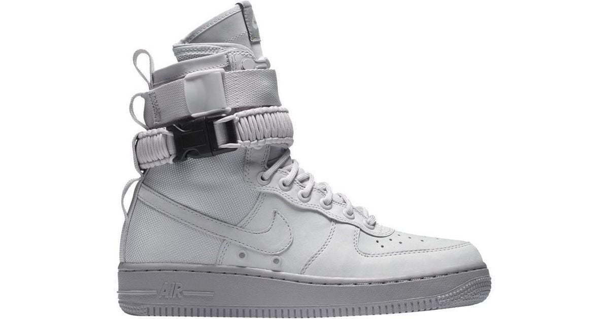 Nike Gray Wmns Special Field Air Force 1 Women\u0027s Shoes (high,top Trainers) In Grey