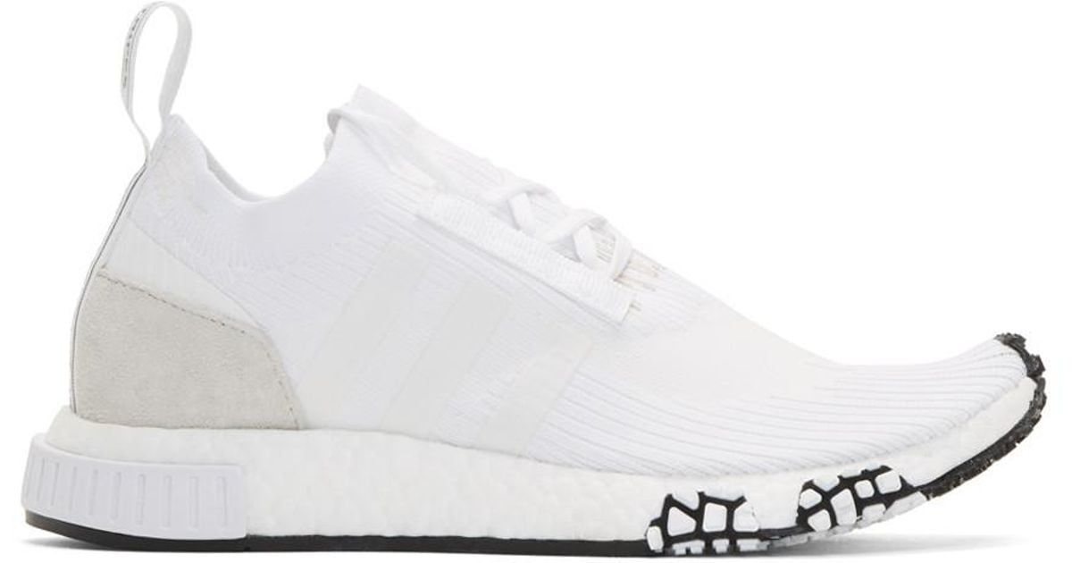 adidas NMD Racer PK All White adidas NMD Racer PK All White