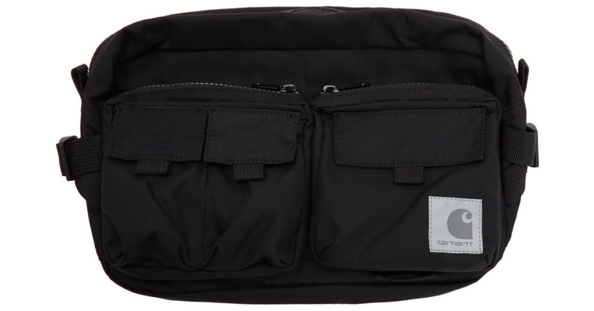 Carhartt WIP Black Elmwood Hip Bag in Black for Men - Lyst