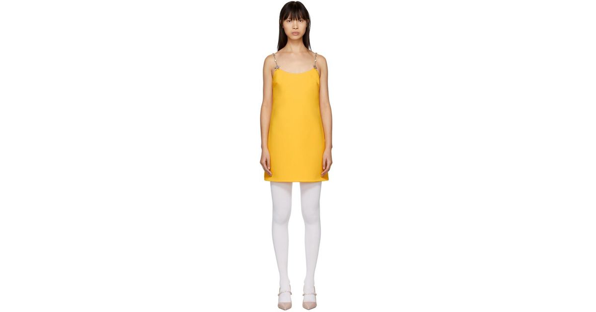 Yellow Strap Dress
