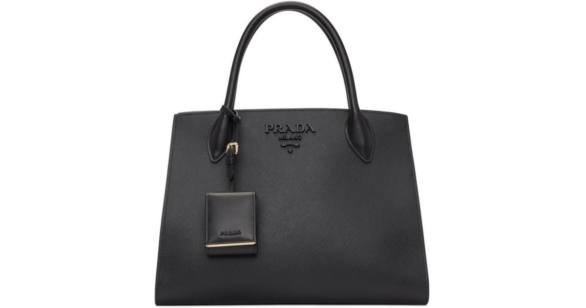 large black prada bag