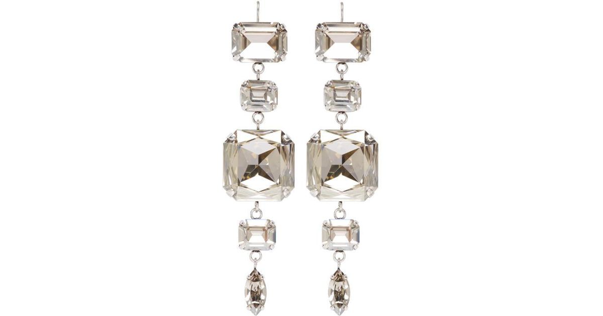 Lyst Isabel Marant Silver Blon Earrings In Metallic