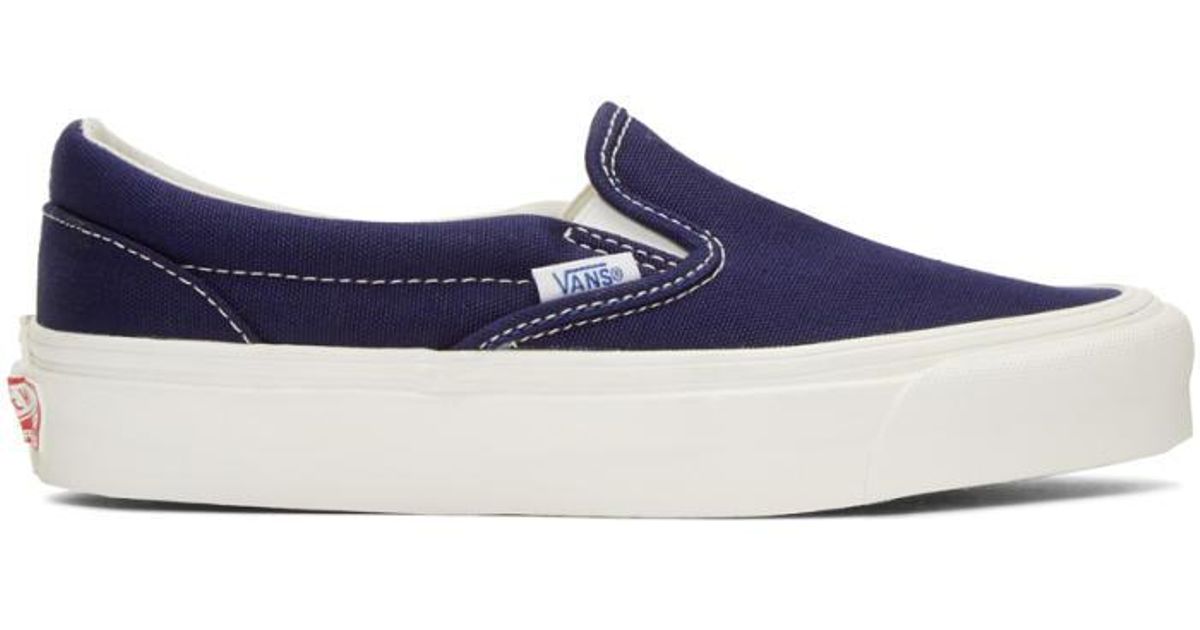 vans navy blue slip on shoes vans navy blue slip on shoes