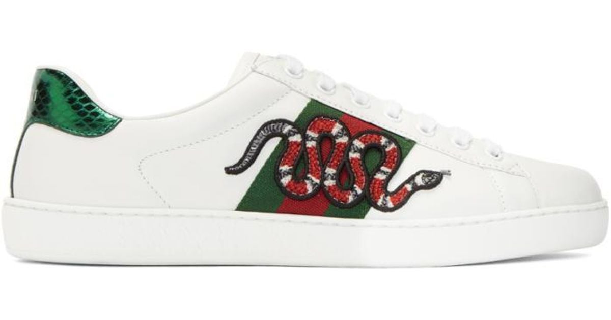 sneakers gucci snake