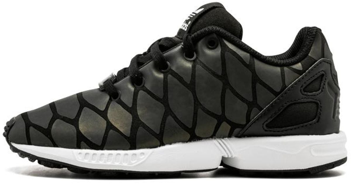 Adidas Black Zx Flux Xenopeltis K - Size 6k for men Adidas Black Zx Flux Xenopeltis K - Size 6k for men