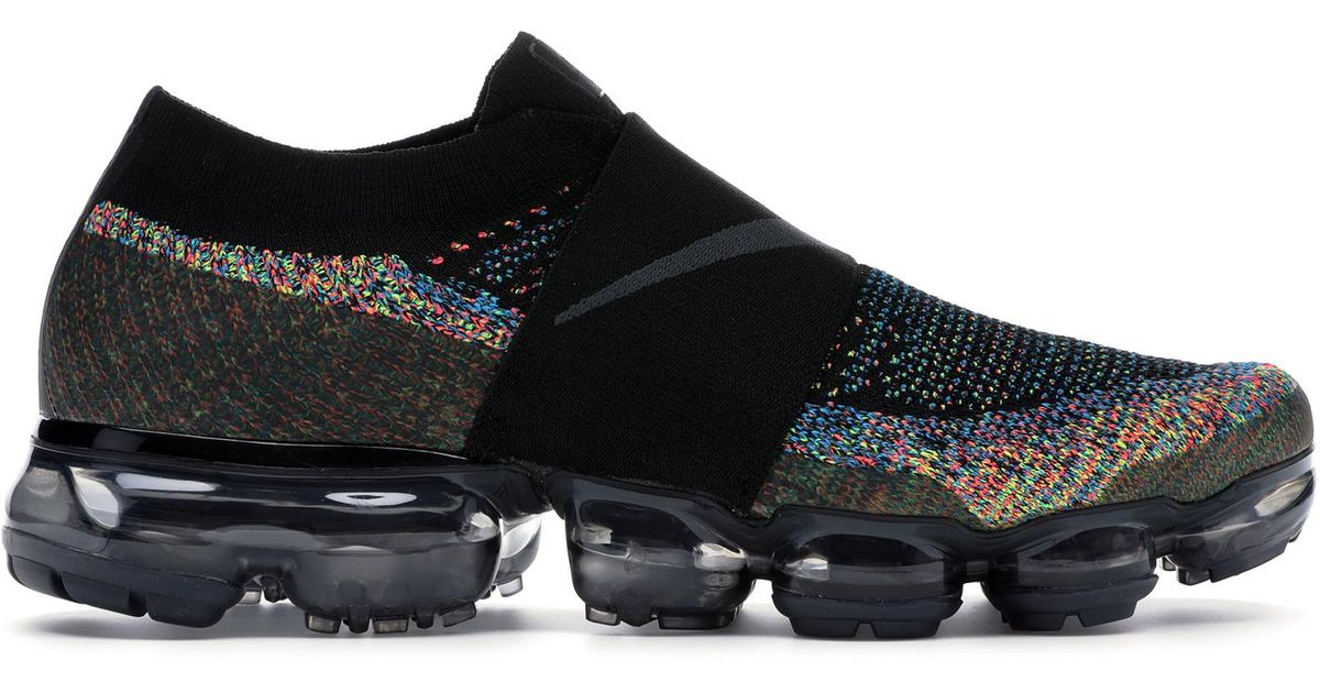 nike vapormax multicolor black