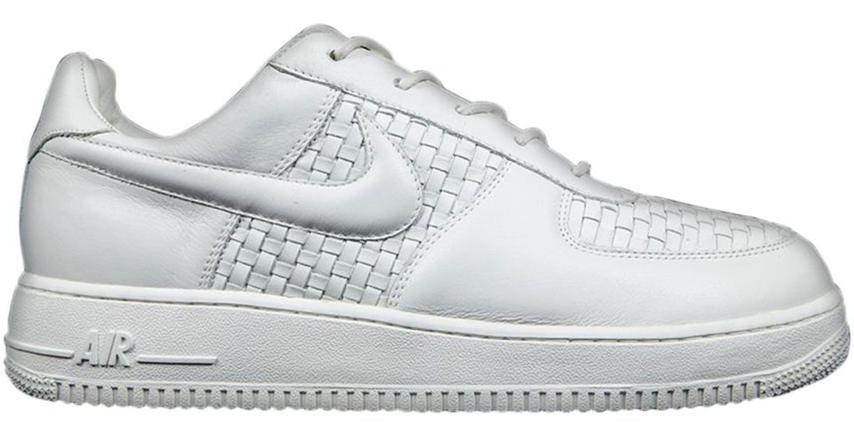 grey white gold air force 1