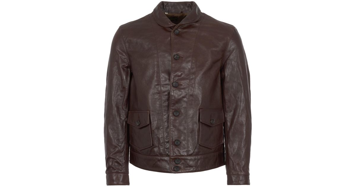 Levi S 1930 Menlo Leather Jacket In Brown For Men Lyst