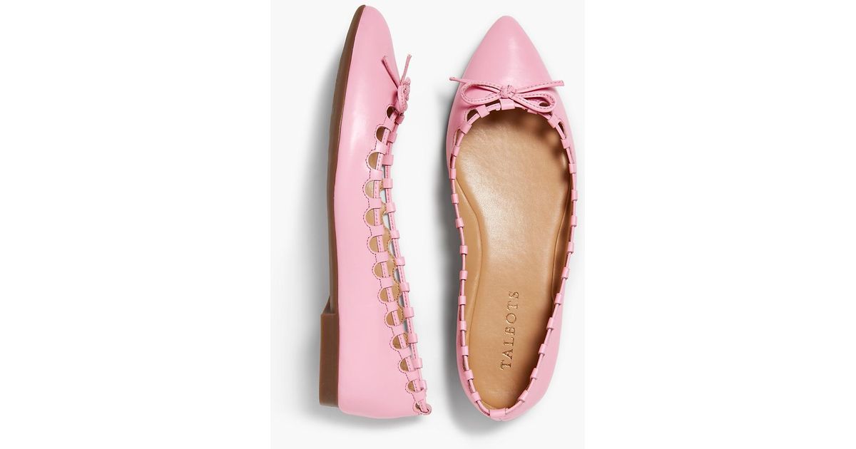 talbots ballet flats