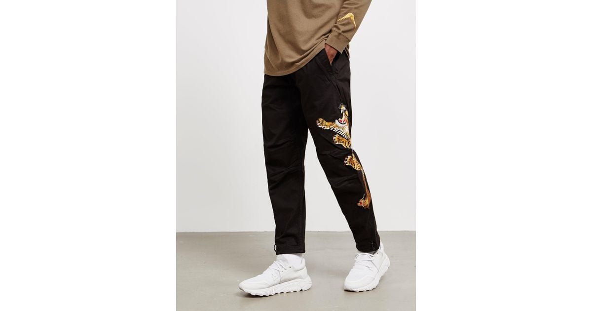 maharishi woven track pants