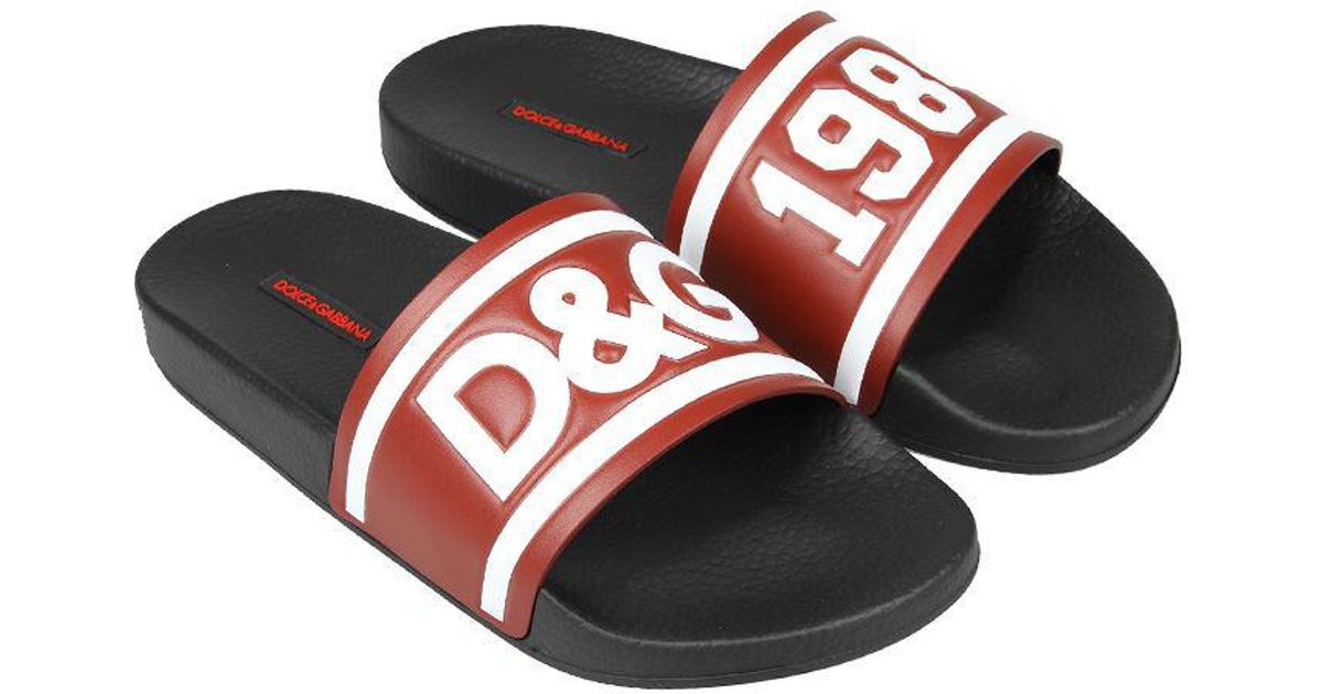 Dolce & Gabbana D&g Slides for Men - Lyst