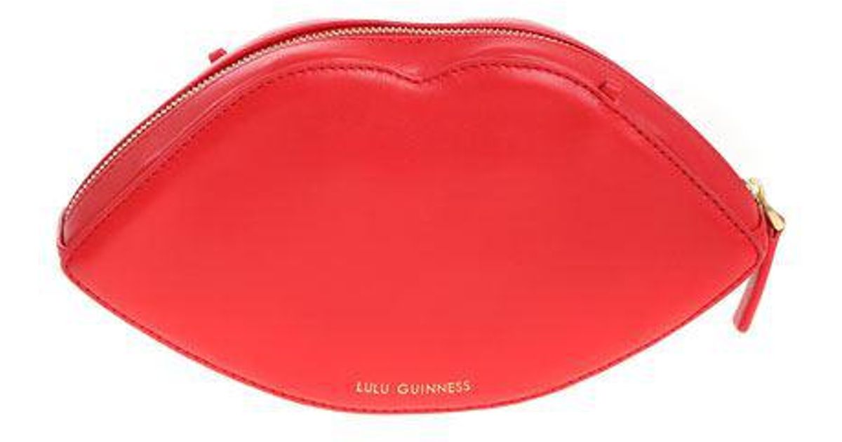 Lyst Lulu Guinness Red Lips Bag In
