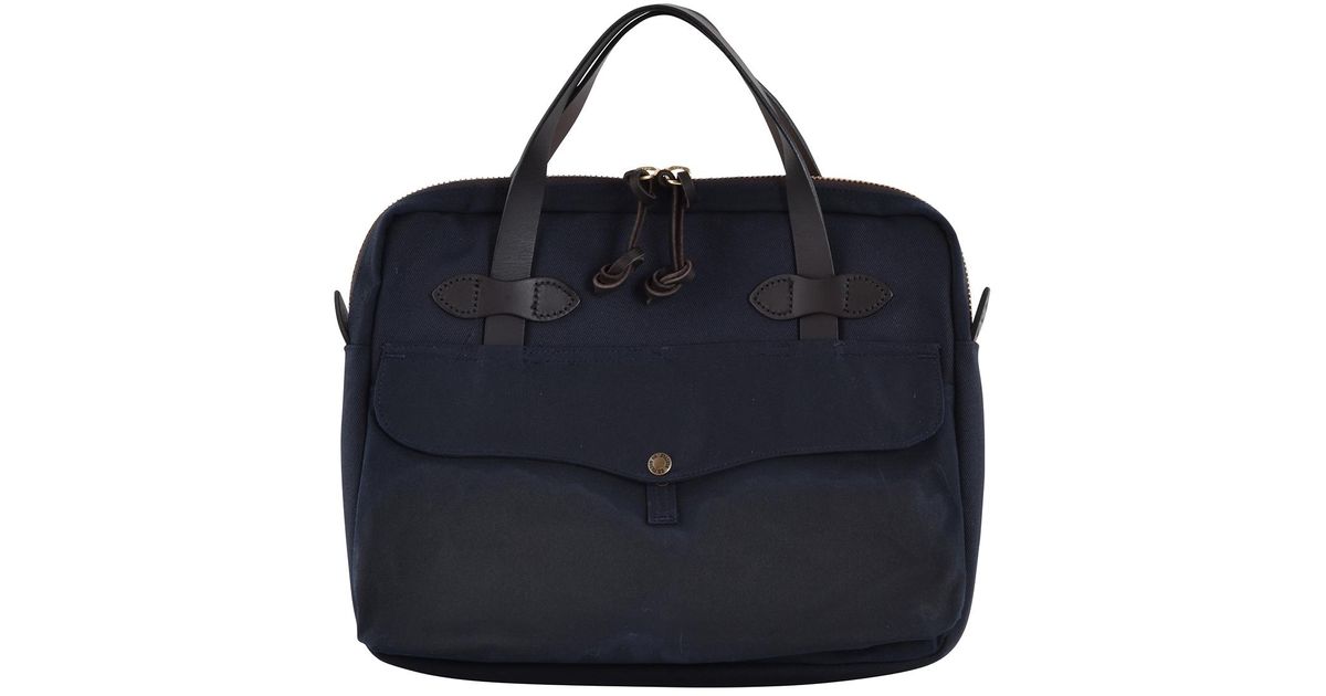 navy briefcase