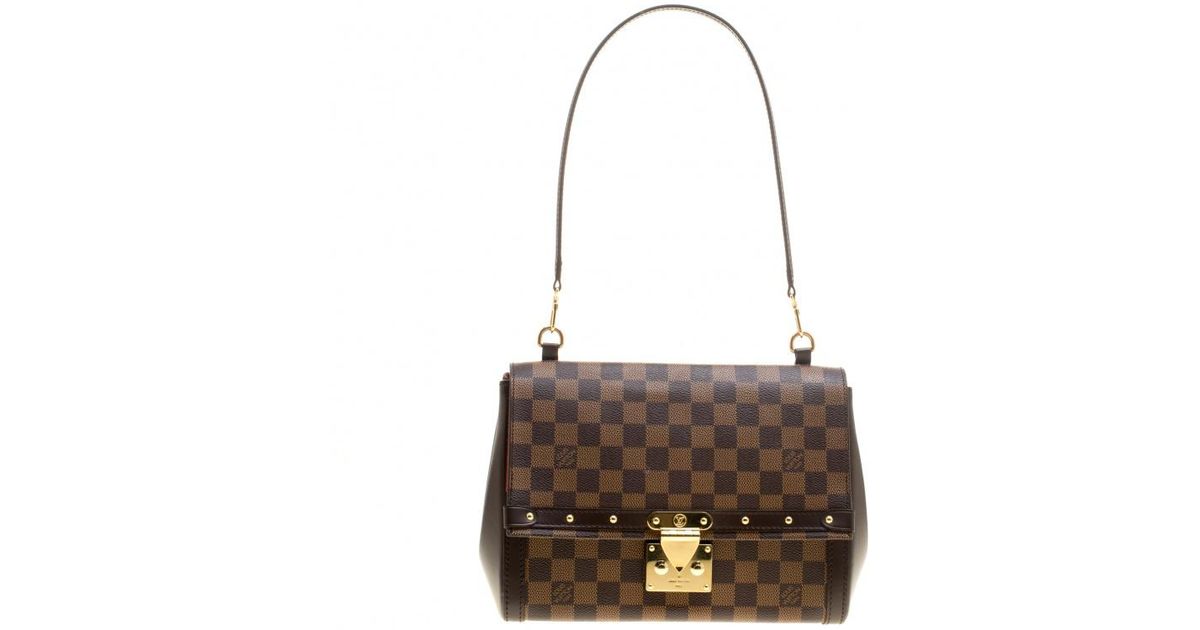 Lyst Louis Vuitton Damier Ebene Canvas Venice Bag In Brown