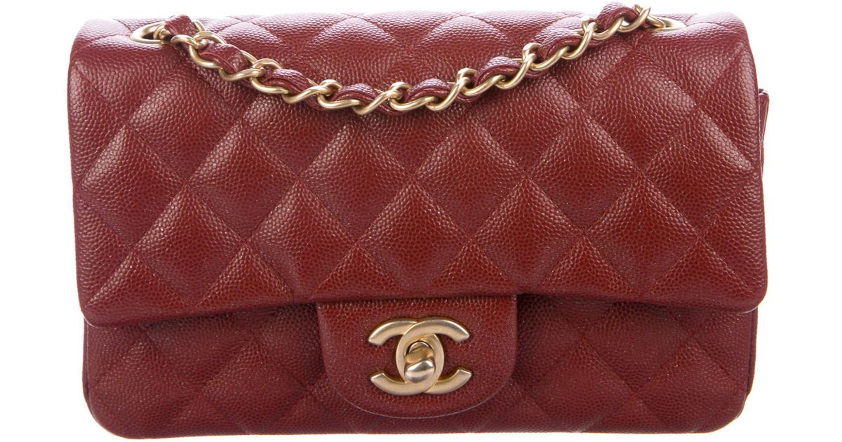 Lyst Chanel 2018 Classic New Mini Flap Bag Gold In Metallic