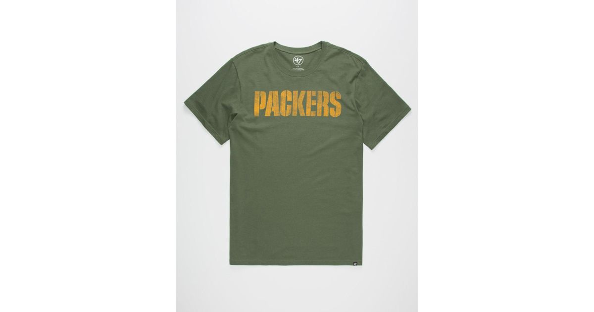 green bay packers men's t shirts