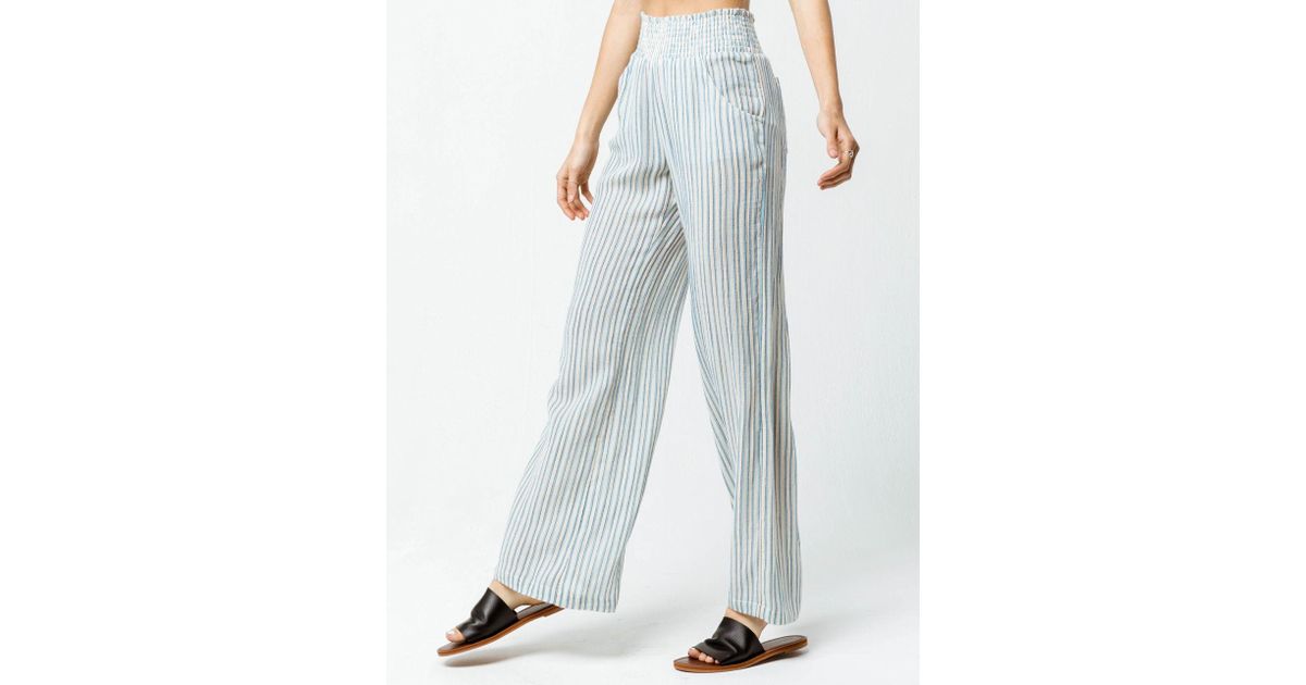 billabong new waves stripe pants