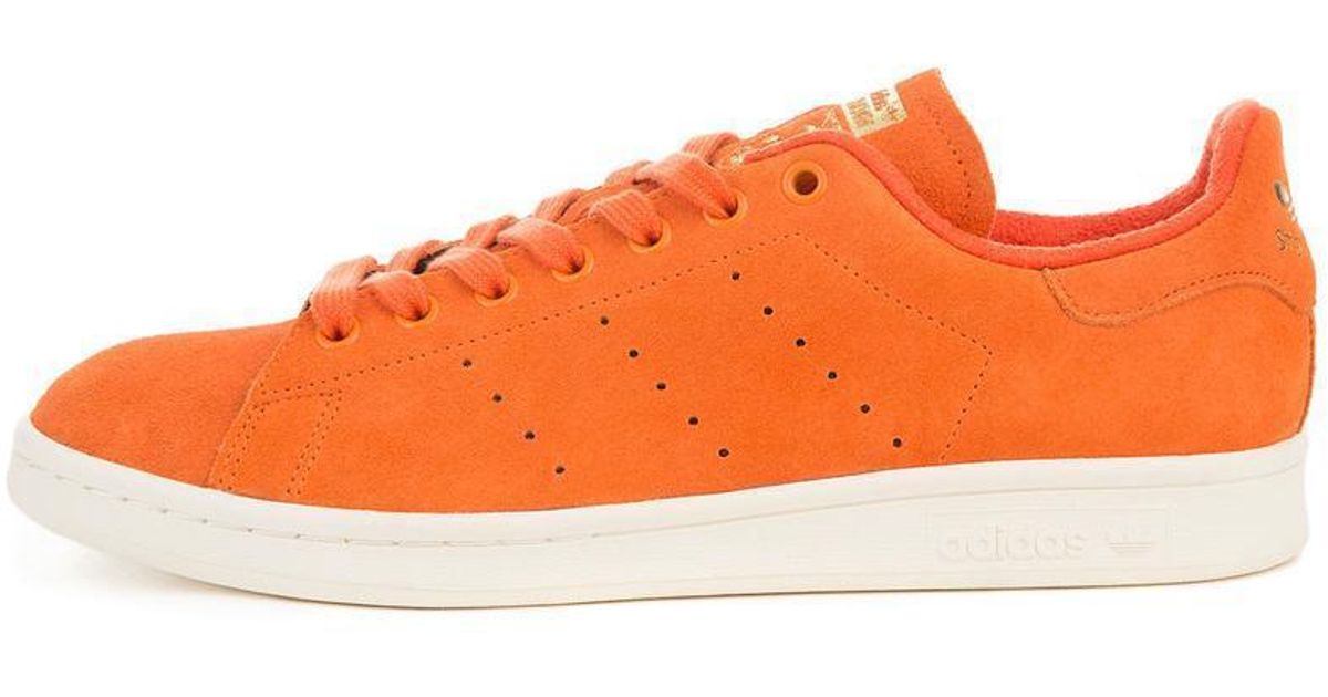 Lyst - Adidas The Stan Smith Sneaker In Energy Orange And ...