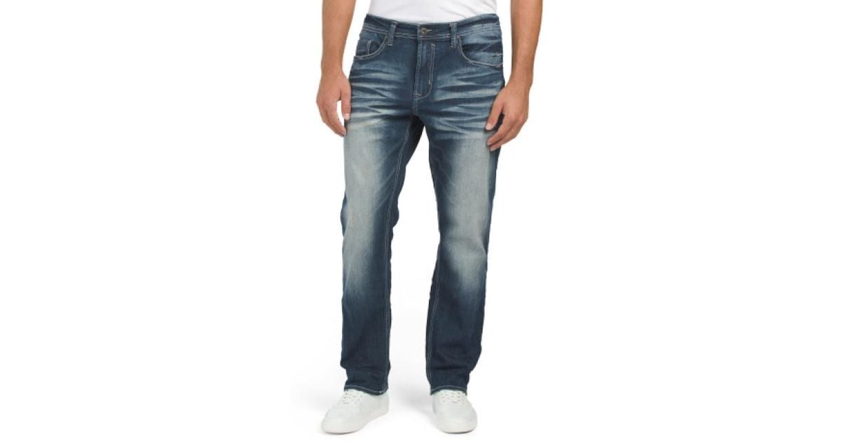 Lyst Tj maxx Evan X Worked Slim Jeans in Blue for Men
