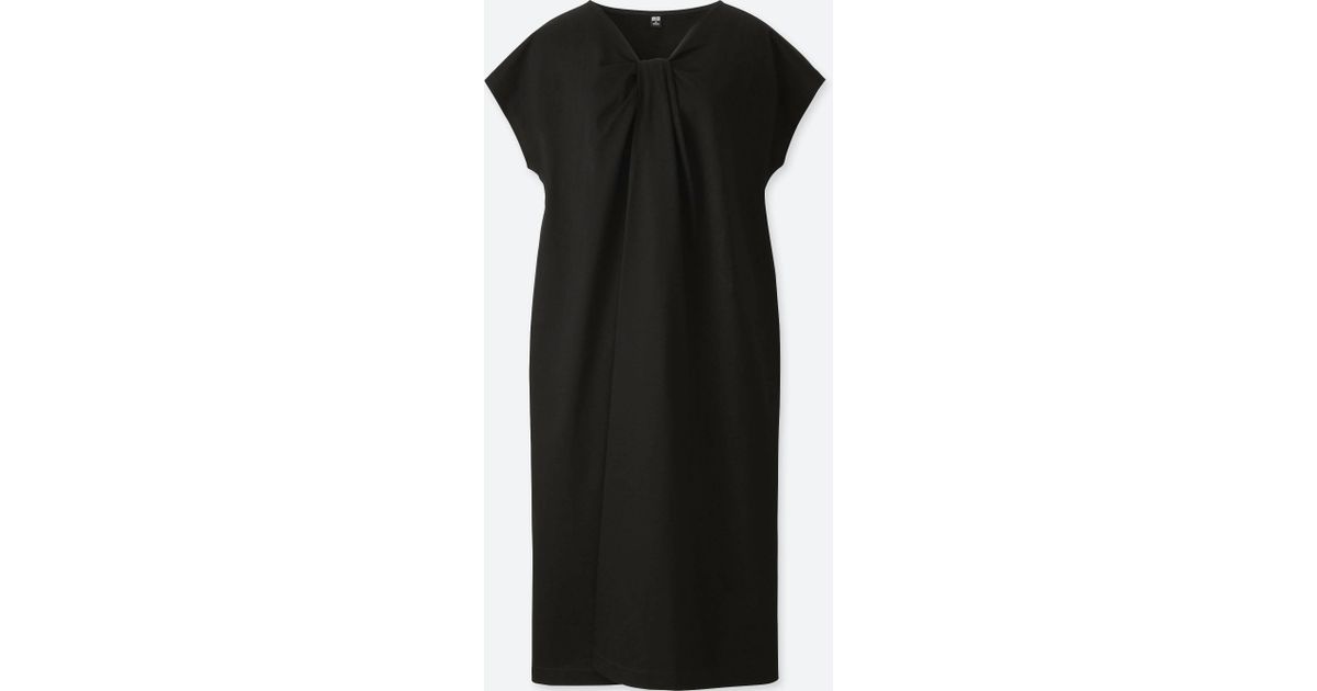 uniqlo black dress