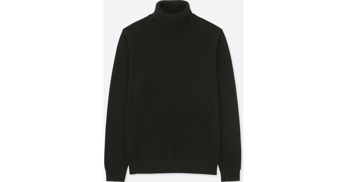 uniqlo cashmere turtleneck mens