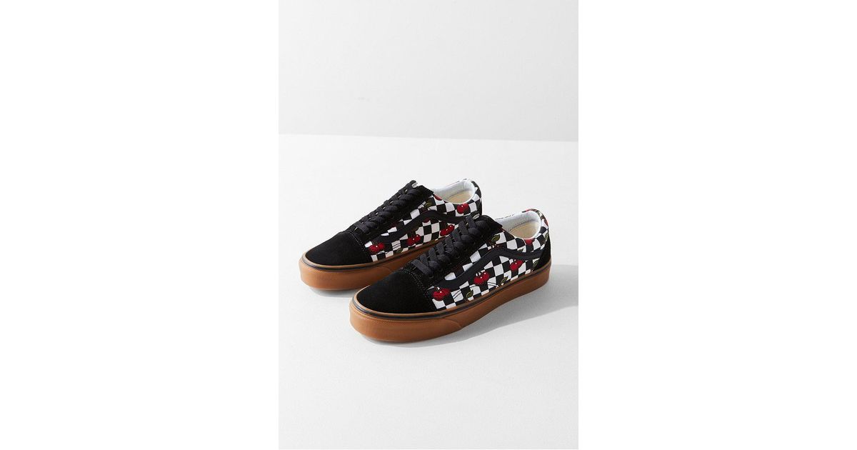 vans checkerboard cherry old skool vans checkerboard cherry old skool