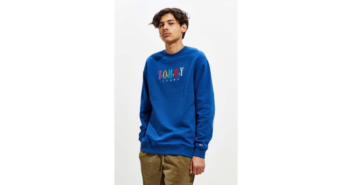 hilfiger blue sweatshirt