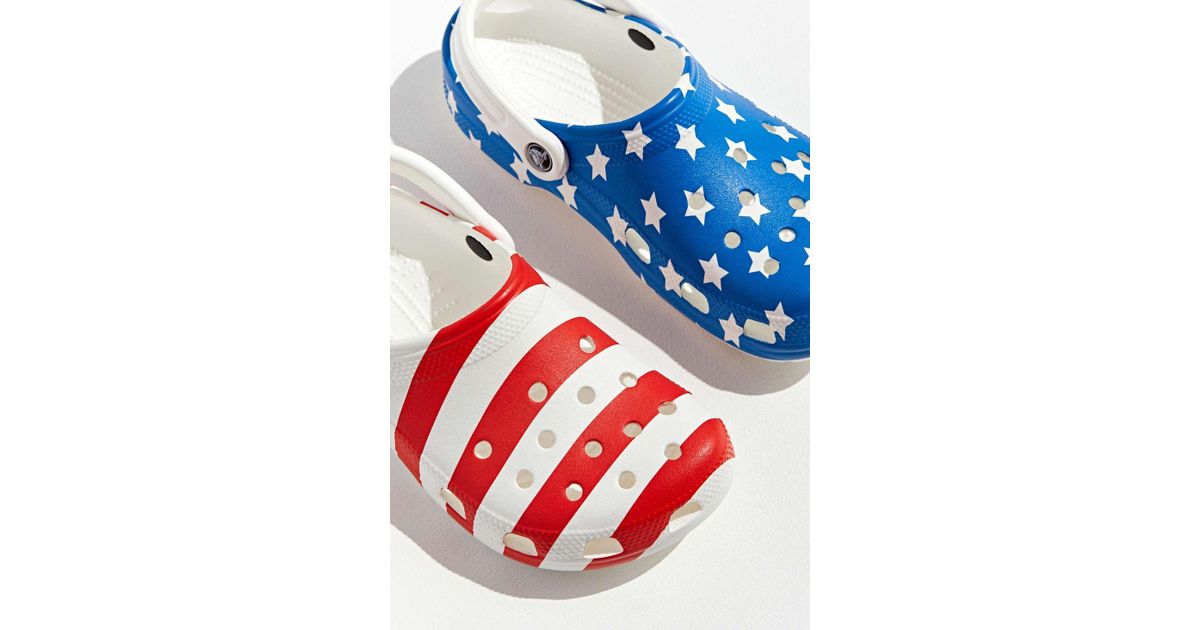 Crocs™ Classic American Flag Clog for Men Lyst