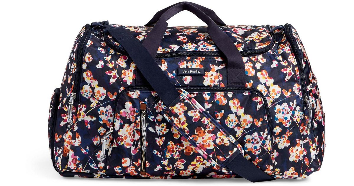 Lyst Vera Bradley Lighten Up Ultimate Gym Bag In Blue