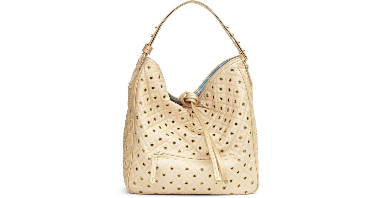 Lyst Vera Bradley Fenwick Hobo Bag In Metallic