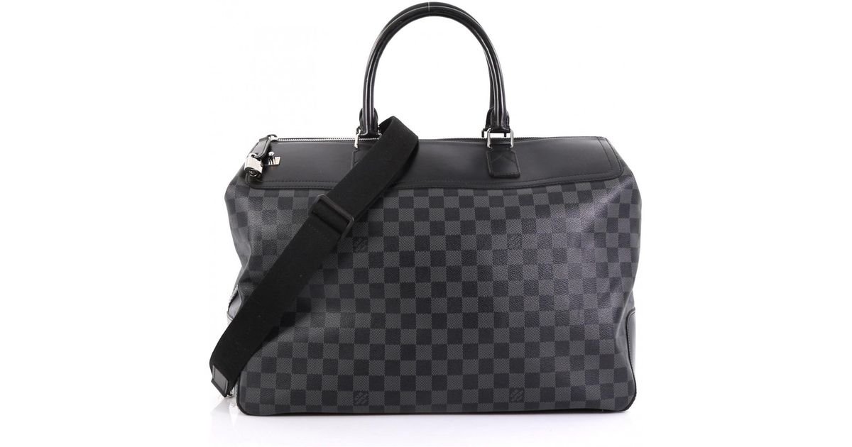 Louis Vuitton Pre-owned Neo Greenwich Black Cloth Bags in Black for Men - Lyst