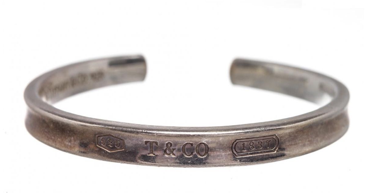 Tiffany Co 1837 Silver Bracelet In Metallic Lyst