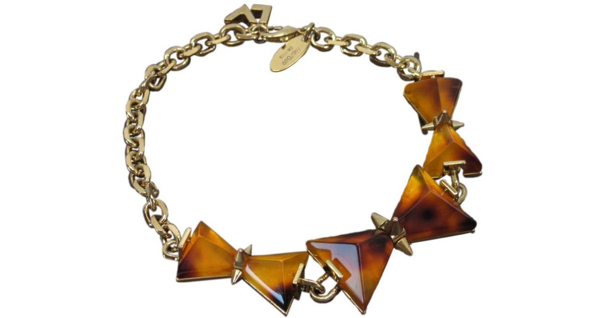 Bracelet Louis Vuitton Gold in gold and steel - 26548672