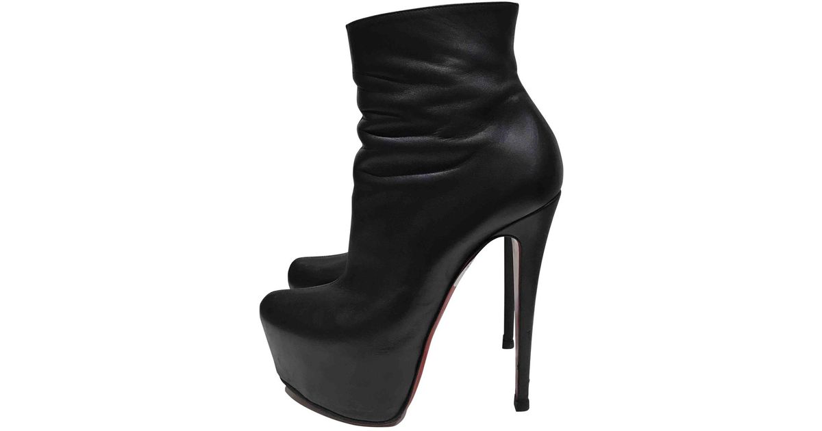 christian louboutin daffodile ankle boots christian louboutin daffodile ankle boots