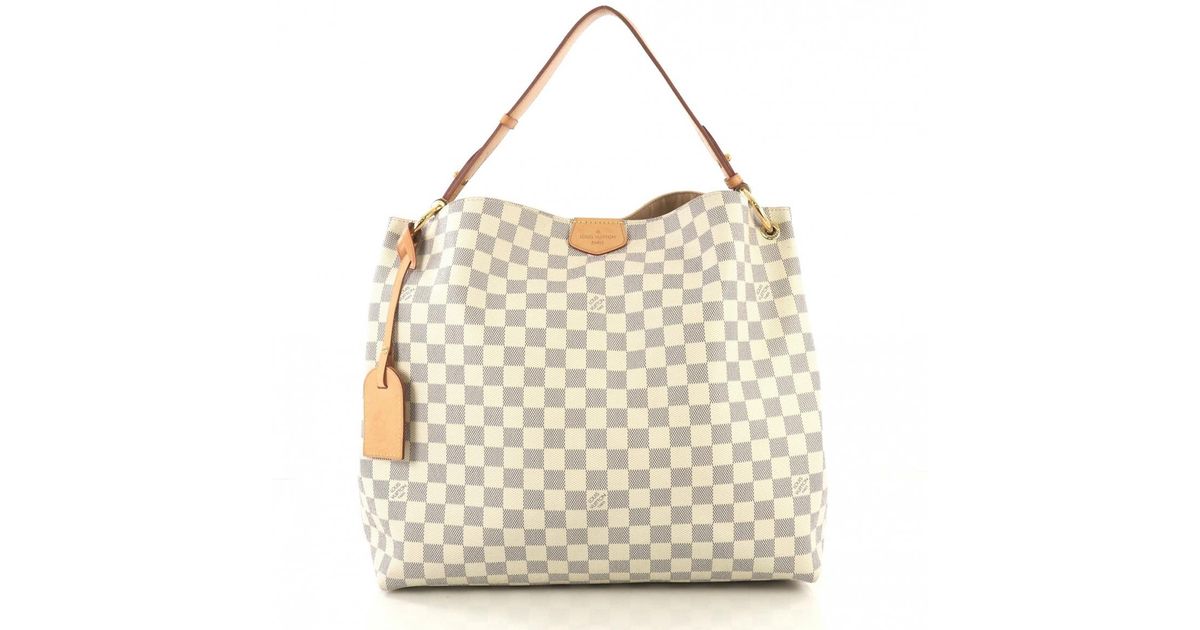 Louis Vuitton Pre-owned Graceful Brown Cloth Handbags in Brown - Lyst
