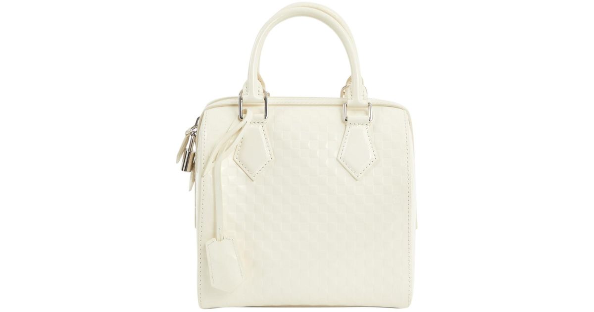 LOUIS VUITTON Watercolor Aquarelle Speedy 35 White 113414