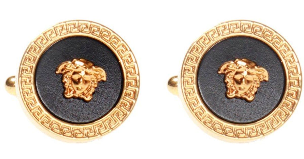 Versace Medusa Head Cufflinks in Metallic for Men Lyst