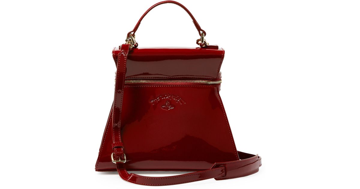 Vivienne Westwood Large Kelly Handbag 190043 Red In Lyst