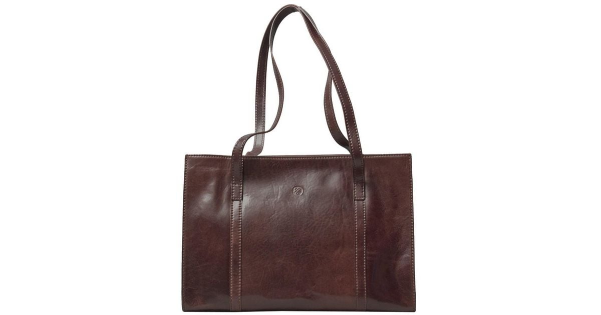 Lyst Maxwell Scott Bags Luxury Italian Leather Women S Work Bag Lyst Maxwell Scott Bags Luxury Italian Leather Women S Work Bag Briefcase Rivara Chestnut Tan In Brown