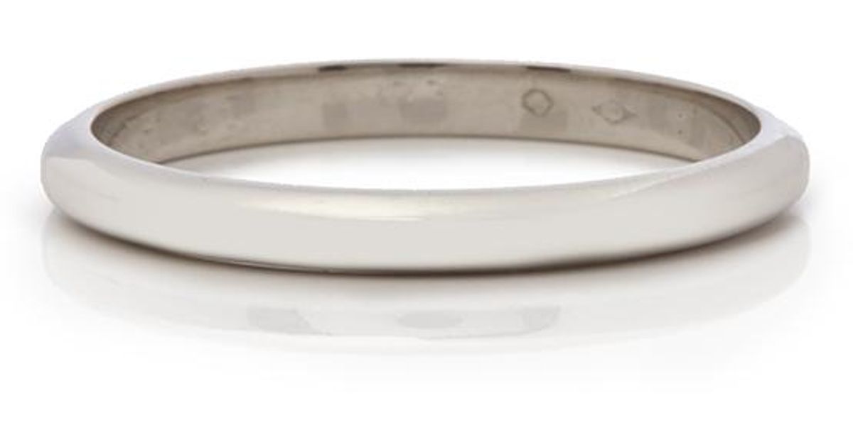 Cartier Platinum 2.5mm 1895 Wedding Band for Men Lyst