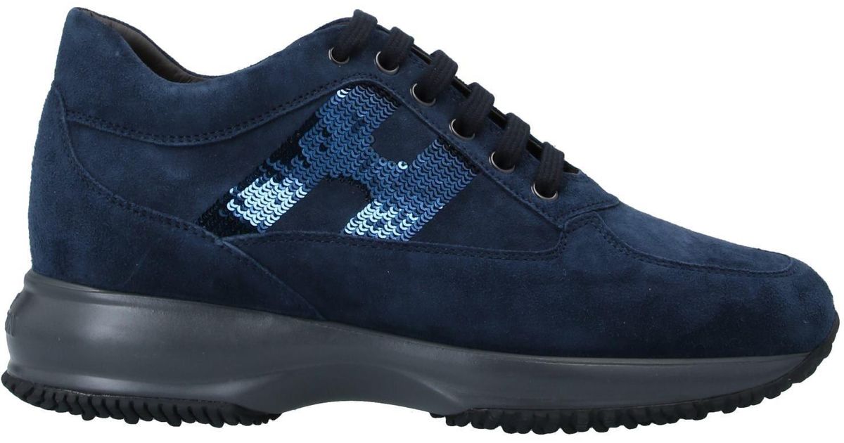 Hogan Leather Low-tops & Sneakers in Dark Blue (Blue) - Lyst