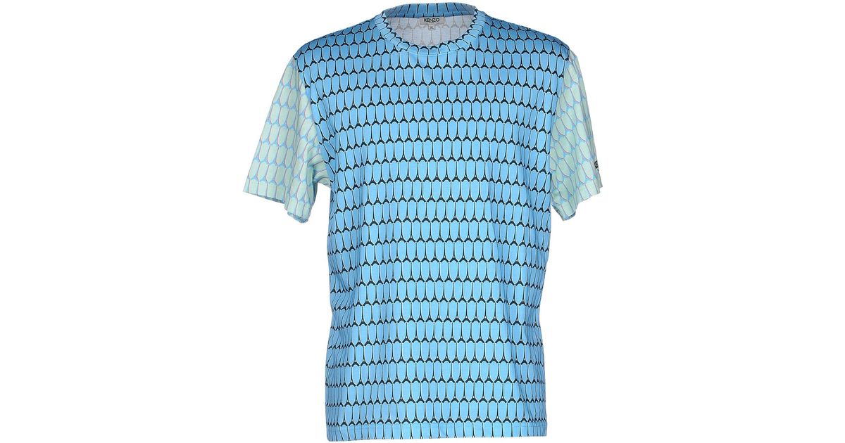 kenzo t shirt mens blue