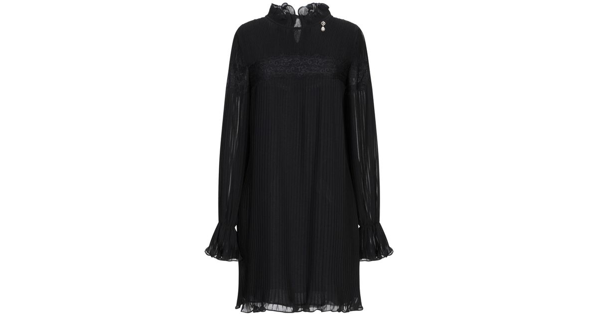 Relish Short Dress in Black - Lyst