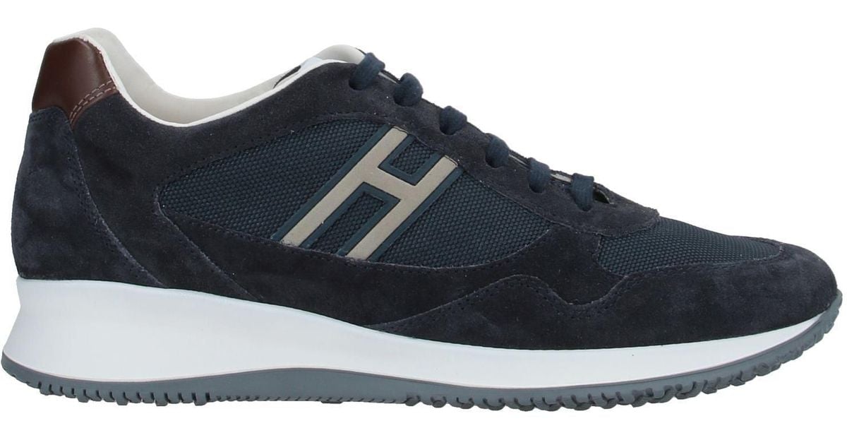 Hogan Leather Low-tops & Sneakers in Dark Blue (Blue) for Men - Lyst